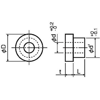 ブッシュ(ベークブッシュ) X0000-0000 廣杉計器
