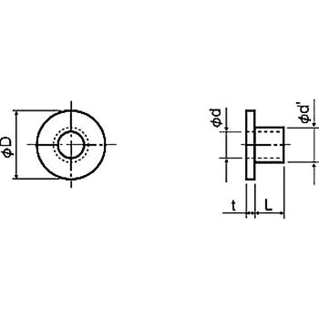 ブッシュ(MCナイロンブッシュ) M0000-0000 - 廣杉計器