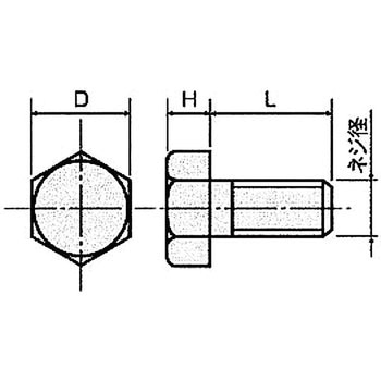 樹脂ネジ(PVDFボルト) PVBT-0000ボルト 廣杉計器