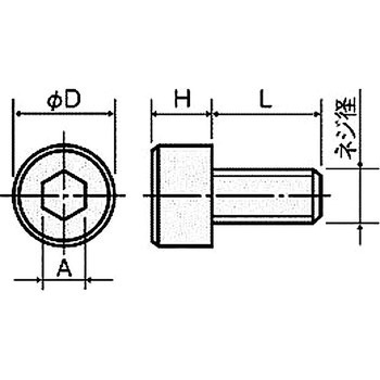 樹脂ネジ(PFA六角穴付ボルト) FAC-0000六角穴付ボルト 廣杉計器