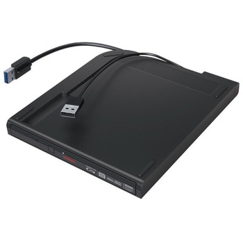 USB3.2(Gen1)対応 ポータブルBDドライブ 書込ソフト添付 ブラック BUFFALO(バッファロー)