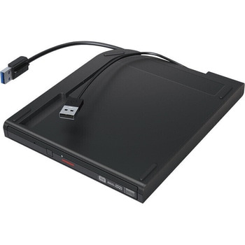 USB3.2(Gen1)ポータブルDVDドライブ 再生・書込みソフト添付 BUFFALO(バッファロー)