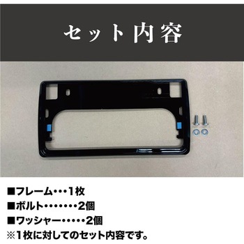 ナンバーフレーム 和研工業
