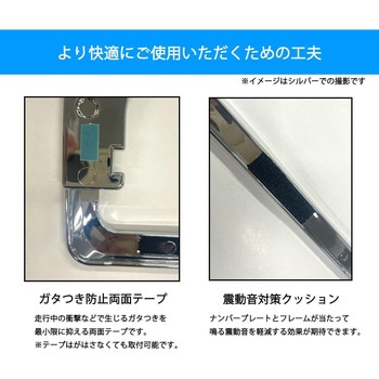 ナンバーフレーム 和研工業