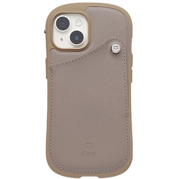 [iPhone 15/14/13専用]iFace First Class カードポケット付きケース iFace