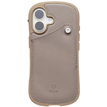 [iPhone 16専用]iFace First Class カードポケット付きケース iFace