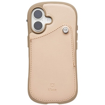 [iPhone 16専用]iFace First Class カードポケット付きケース iFace