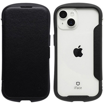 [iPhone 15/14/13専用]iFace Reflection ダイアリー ポリカーボネート クリアケース iFace