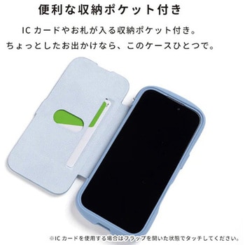 [iPhone 15/14/13専用]iFace Reflection ダイアリー ポリカーボネート クリアケース iFace