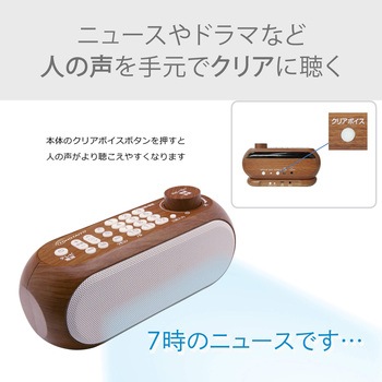 リモコン機能搭載お手元テレビスピーカー TOHOTAIYO