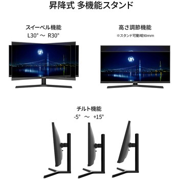 液晶ディスプレイ 29型/2560×1080/HDMI×1、DP×1、USB-C×1/ブラック/スピーカー有/2年保証 JAPANNEXT