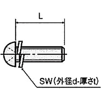 金属ネジ(鉄セットナベ小ネジ) F-0000-SEセットナベ小ネジ(SW付) 廣杉計器