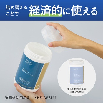 ヒビフル HibiFull ＜ウイルス除去成分配合＞残量が見えるウェットティッシュ コクヨ