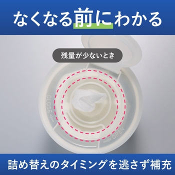 ヒビフル HibiFull ＜ノンアルコール＞残量が見えるウェットティッシュ コクヨ