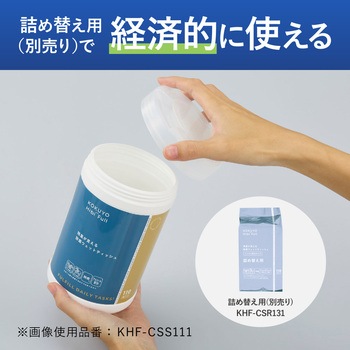 ヒビフル HibiFull ＜ウイルス除去成分配合＞残量が見えるウェットティッシュ コクヨ