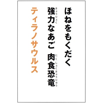 恐竜図鑑かるた 日本パール加工