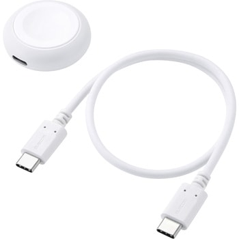 Apple Watch 充電器 USB-C ケーブル 0.3m 高速充電 持ち運び便利 Apple正規認証品 充電ケーブル エレコム