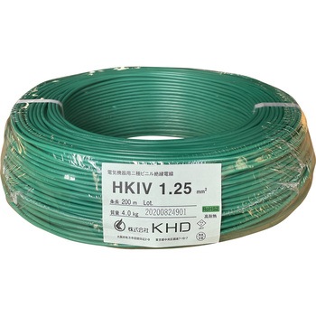 電気機器用耐熱ビニル絶縁電線 KHD