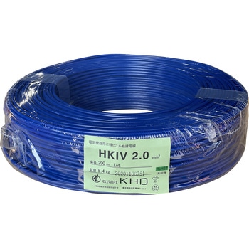 電気機器用耐熱ビニル絶縁電線 KHD