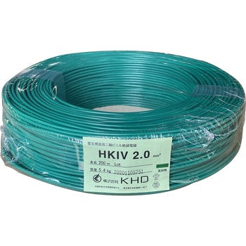 電気機器用耐熱ビニル絶縁電線 KHD