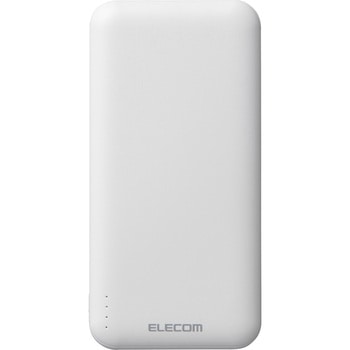 EC-C37WH ���o�C���o�b�e���[ 10000mAh ��e�� ���^ ����(Type-C�~1 micro-B�~1) �o��(Type-C�~1 USB-A�~2) �G���R�� �z���C�g�F   EC-C37WH 11485568