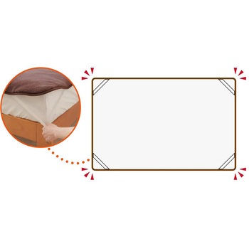 HOTα 蓄熱足ポケット付き敷きパッド NEEDS LABO