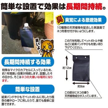 撃退 猫 - プラスリブ
