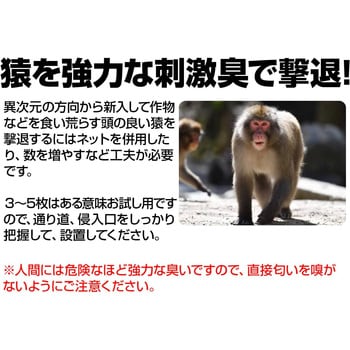 撃退 サル プラスリブ