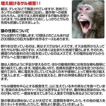 撃退 サル プラスリブ