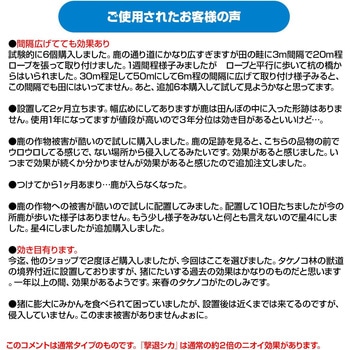 撃退 シカ専用 プラスリブ