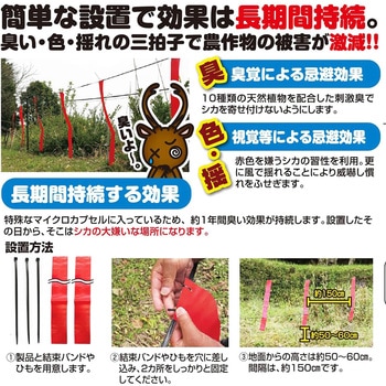 撃退 シカ専用 プラスリブ