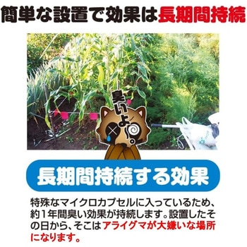 撃退 アライグマ プラスリブ