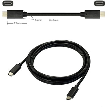 USB Type-C ケーブル 4K60Hz映像・データ通信・給電 Vodaview