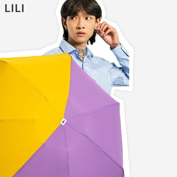 折りたたみ傘 Bicolores Two-tone colorblocks ANATOLE PARIS(アナトール)