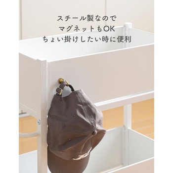 頑丈 収納ラック キャスター付き YAMAZEN(山善)