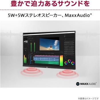 31.5インチ 4Kワイド液晶ディスプレイ(3840x2160/IPS/アンチグレア/HDMIx2/DP/スピーカー/チルト/高さ調整/3年保証) LG