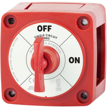 ミニバッテリースイッチ キータイプ ON-OFF BLUE SEA Systems