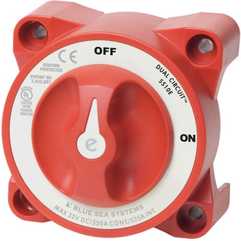 バッテリースイッチ ON-OFF デュアルサーキット BLUE SEA Systems