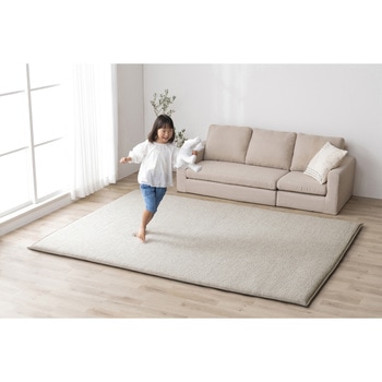 ラ・クッションラグ接触冷感極厚タイプ アイリスオーヤマ