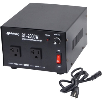 降圧専用変圧器 ダウントランス 115、220V→100V変圧器 bitstrong