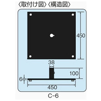 ミラースタンド台 信栄物産