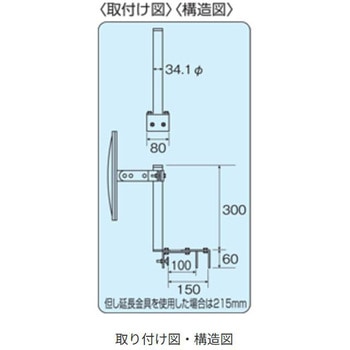ブロックはさみ込み金具 ステンレス 信栄物産