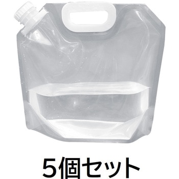 折りたたみウォーターバッグ10L(5枚セット) - MROCAT