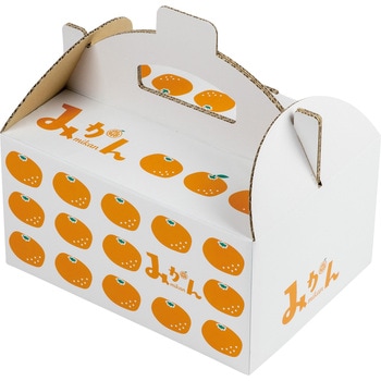 イラストみかん手提 ヤマニパッケージ