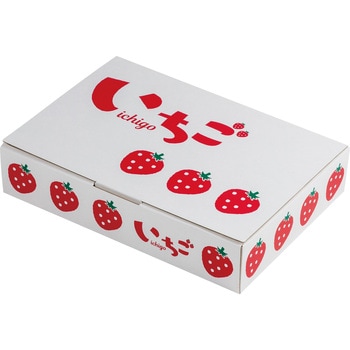 イラストいちご平詰め250g2P ヤマニパッケージ