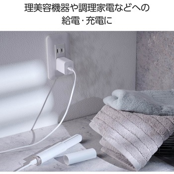 USB Type-C コンセント 充電器 PD 20W 高速充電 TypeC×1 折りたたみプラグ 小型 軽量 NOGI テスコム
