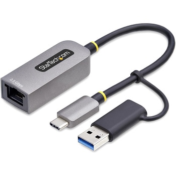 USB有線LANアダプター/USB-C&A接続/USB 3.2 Gen1/1/2.5Gbps/Thunderbolt互換/各種OS/ギガビットイーサネット ネットワークアダプター StarTech.com