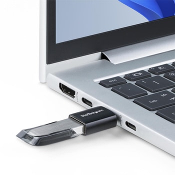 USB-C - USB-A変換アダプター/5Gbps/最大5V/3A(15W)/アルミニウム合金製/コンパクト/USB Type-Cオス - USB 3.2メス 変換コネクター StarTech.com