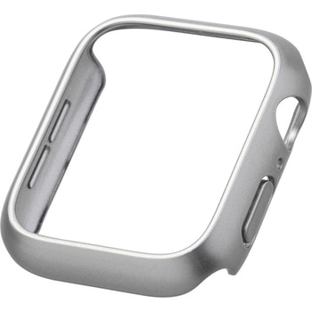 アップルウォッチ カバー SE(第2世代/第1世代)/Series6/5/4[44mm] バンパー ハード 側面保護 メタリック エレコム