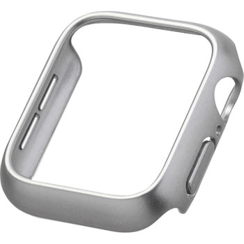 アップルウォッチ カバー SE(第2世代/第1世代)/Series6/5/4[40mm] バンパー ハード メタリック 側面保護 エレコム
